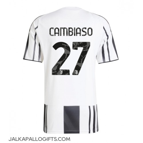Juventus Andrea Cambiaso #27 Kotipaita 2025-26 Lyhythihainen